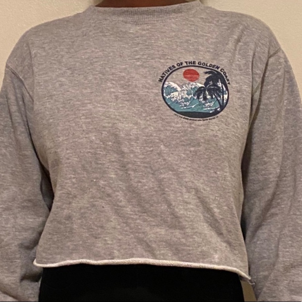 John Galt Cropped sweatshirt